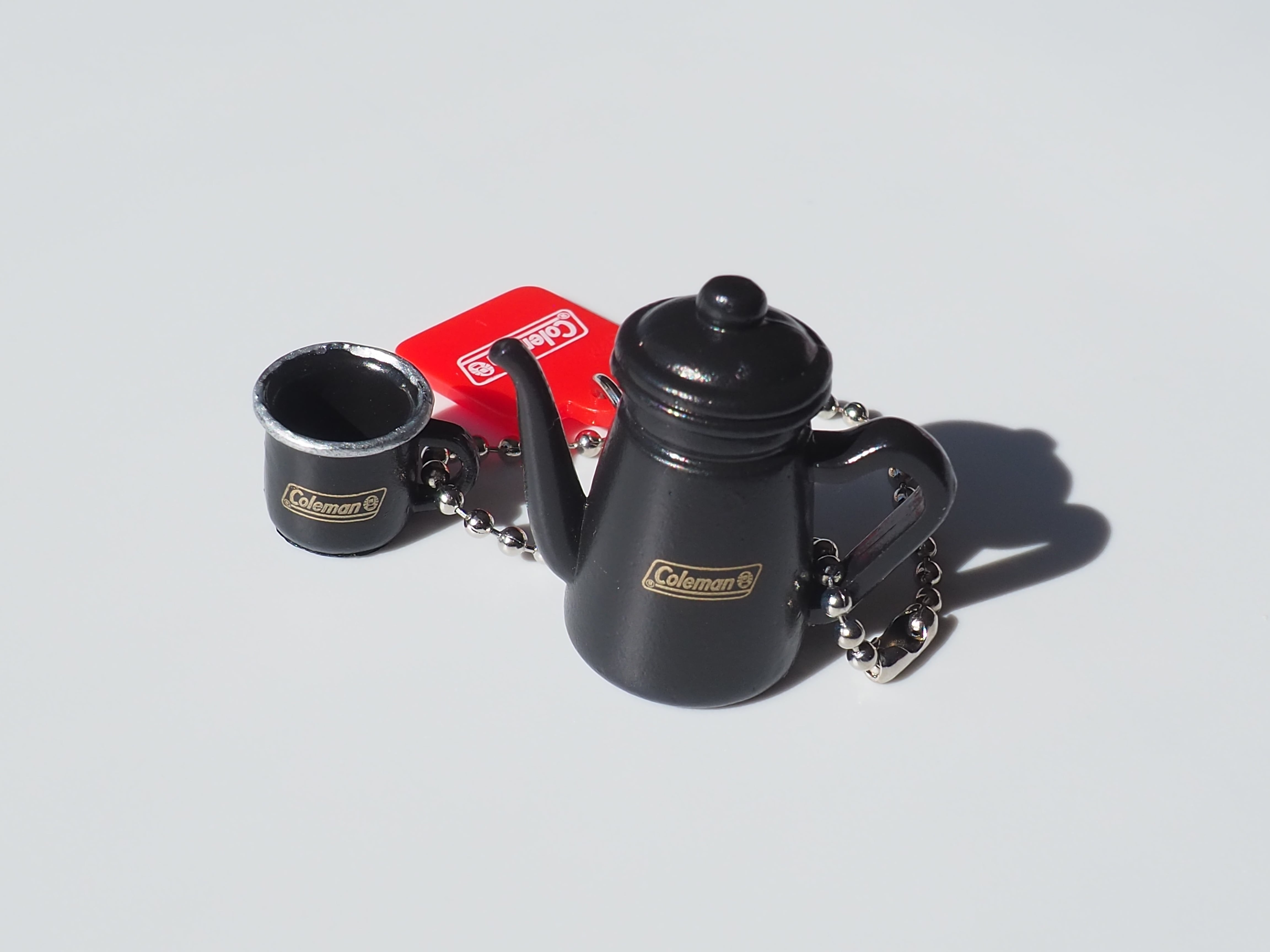 コールマンキャンプグッズマスコット3④エナメルコーヒーポット