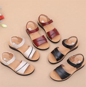 サンダル ストラップサンダル レディース 3色 22.5-25.5㎝ フラットサンダル ビーチサンダル 歩きやすい 夏 25zm1015