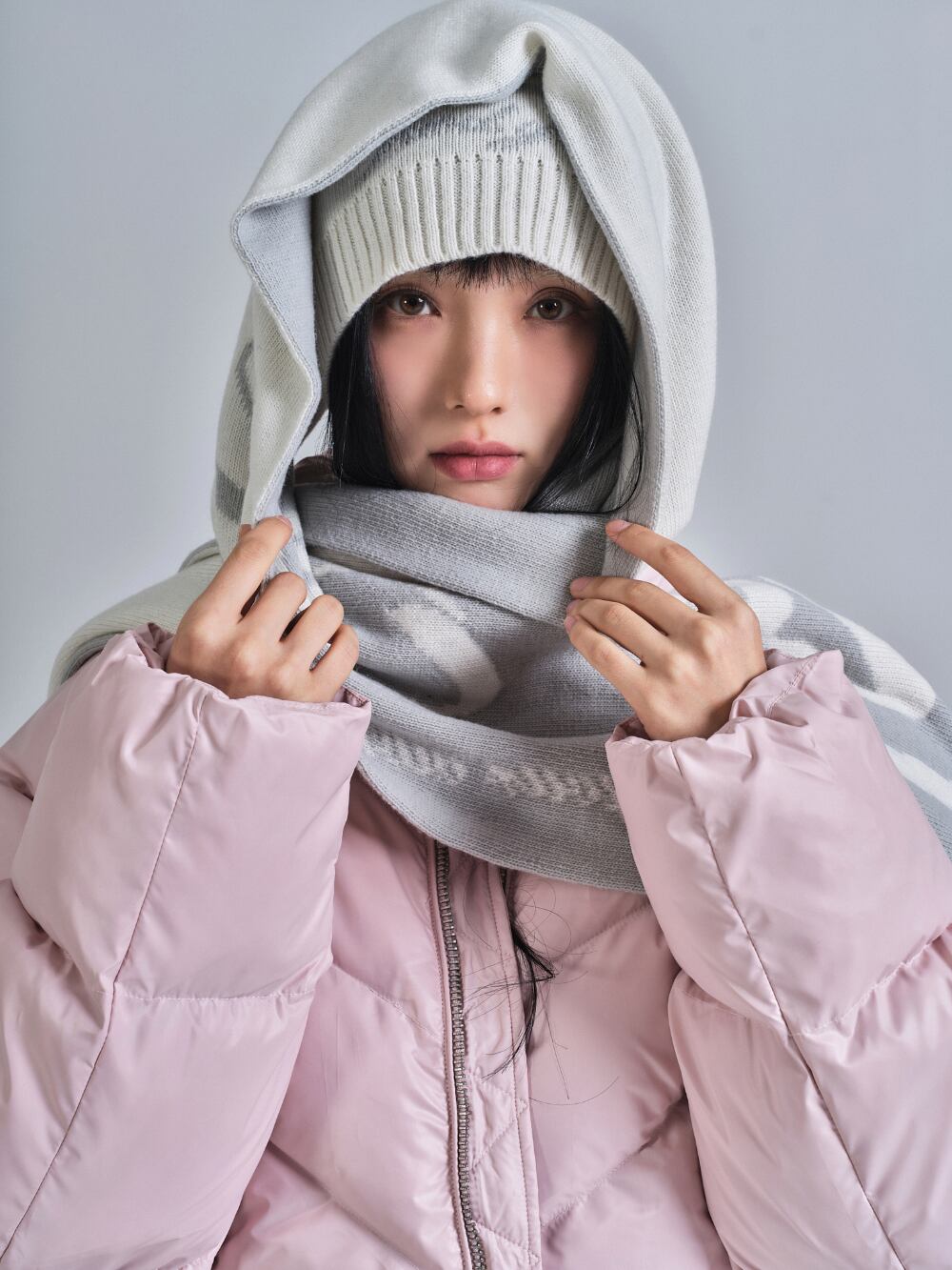 as”on] BETTY PUFFER JACKET / PINK 正規品 韓国ブランド 韓国通販
