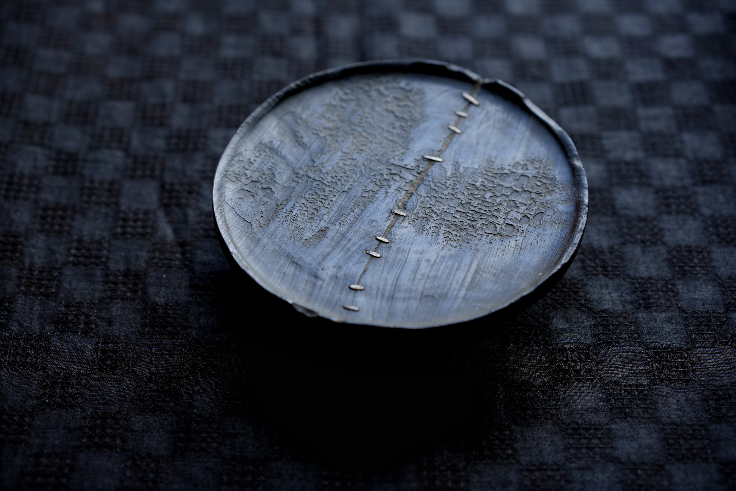 阿源】漆・小高台 / 【AYuan】 Lacquer Plate or Dish | ichibutu