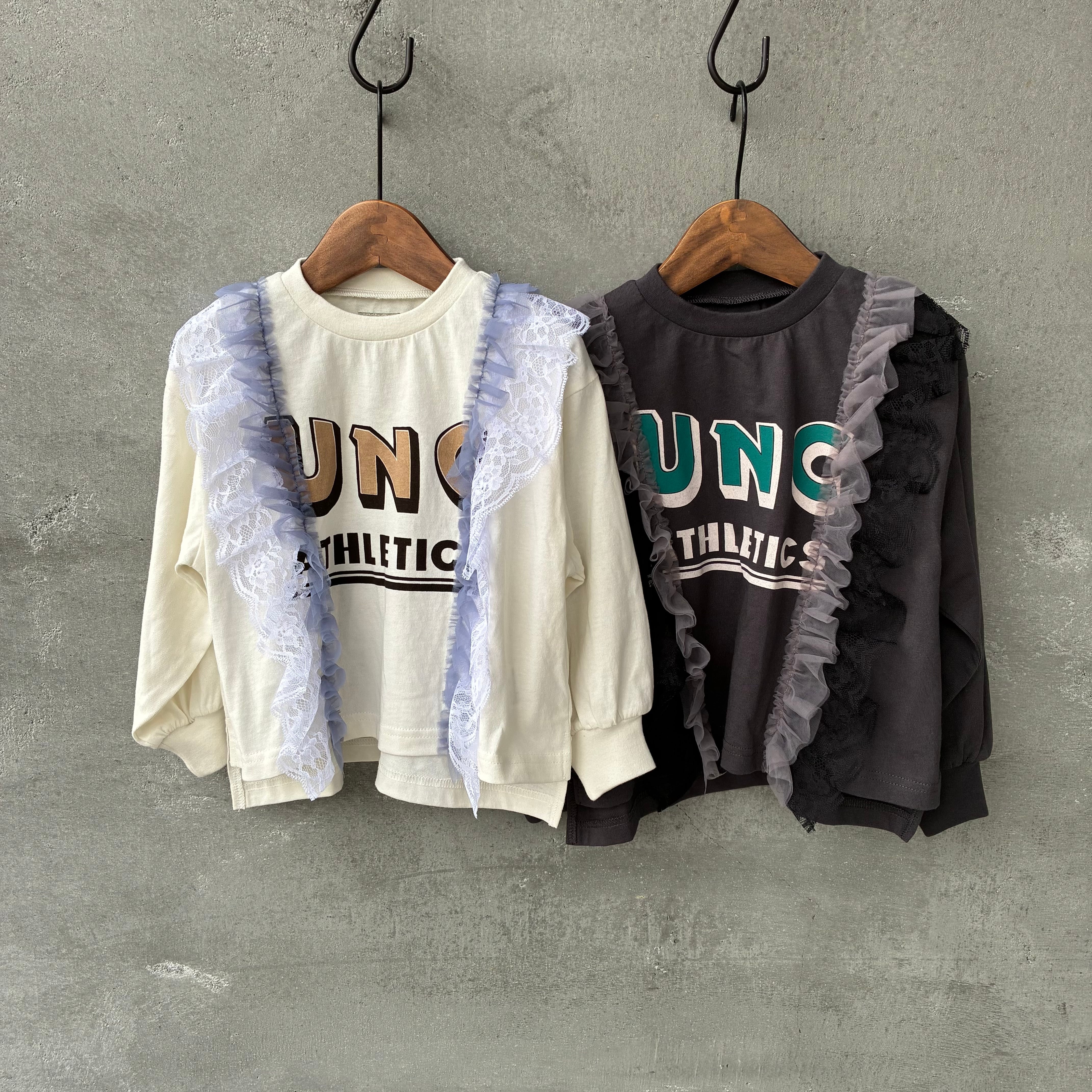 【即納】O&G レースリメイクTシャツ90〜140