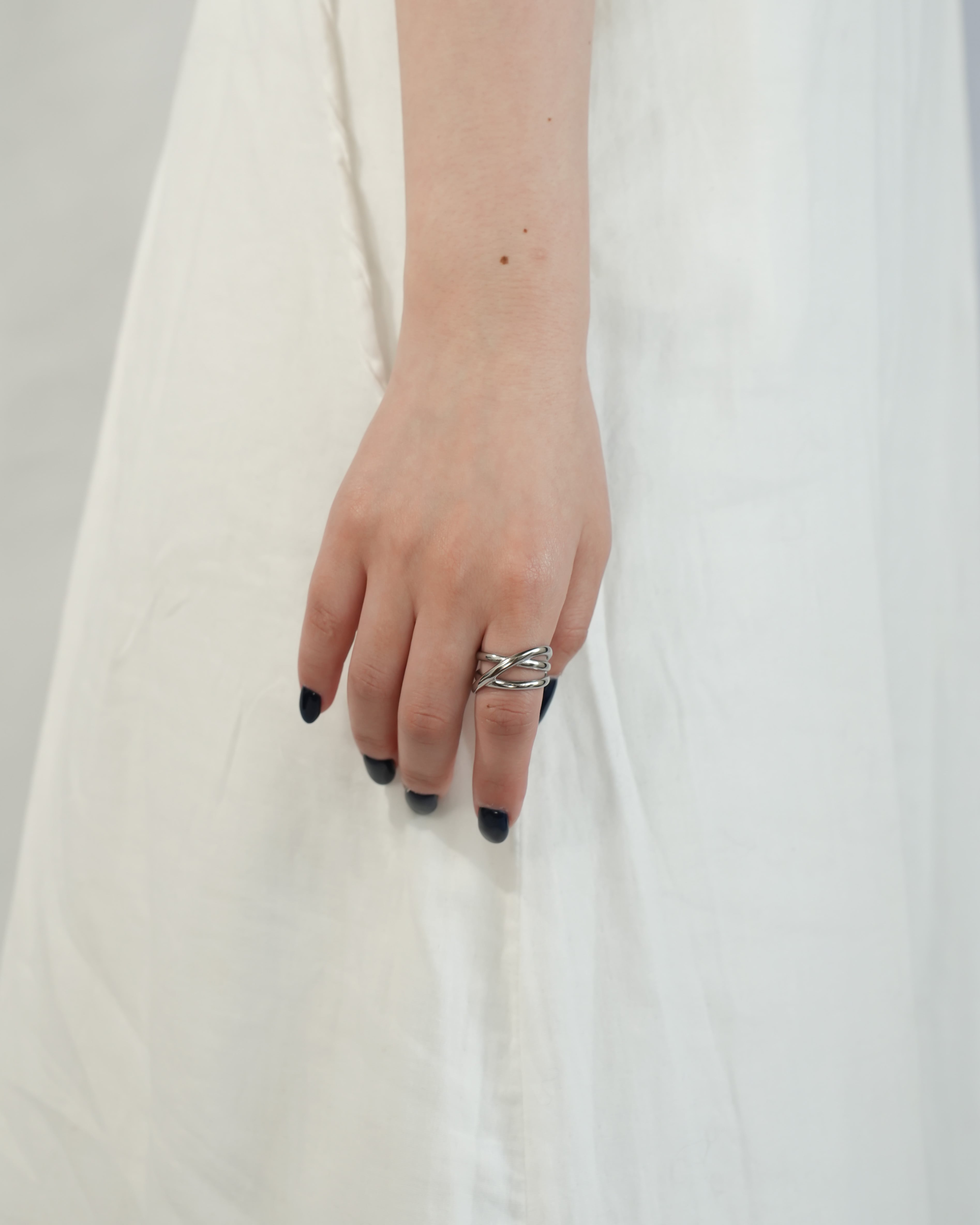 triple cross ring | 13lue