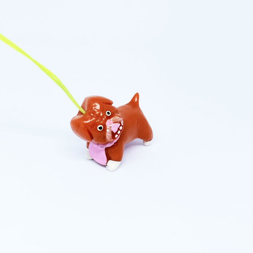 とさ犬太ストラップ（茶） / ストラップ / デハラユキノリ