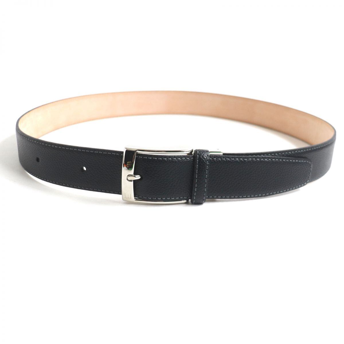 箱 保存袋付き ダンヒル ベルト ブラック 42