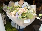 【 オーダーメイド 】季節の生花ブーケ Lサイズ