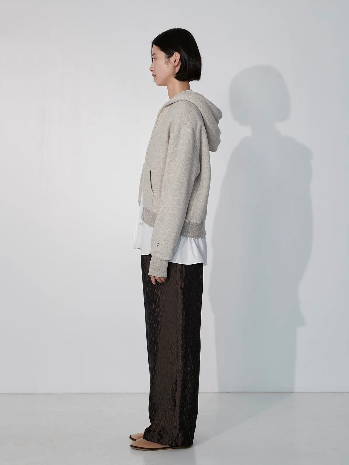 TICCA / ダウニーウラケジップパーカー | anouk