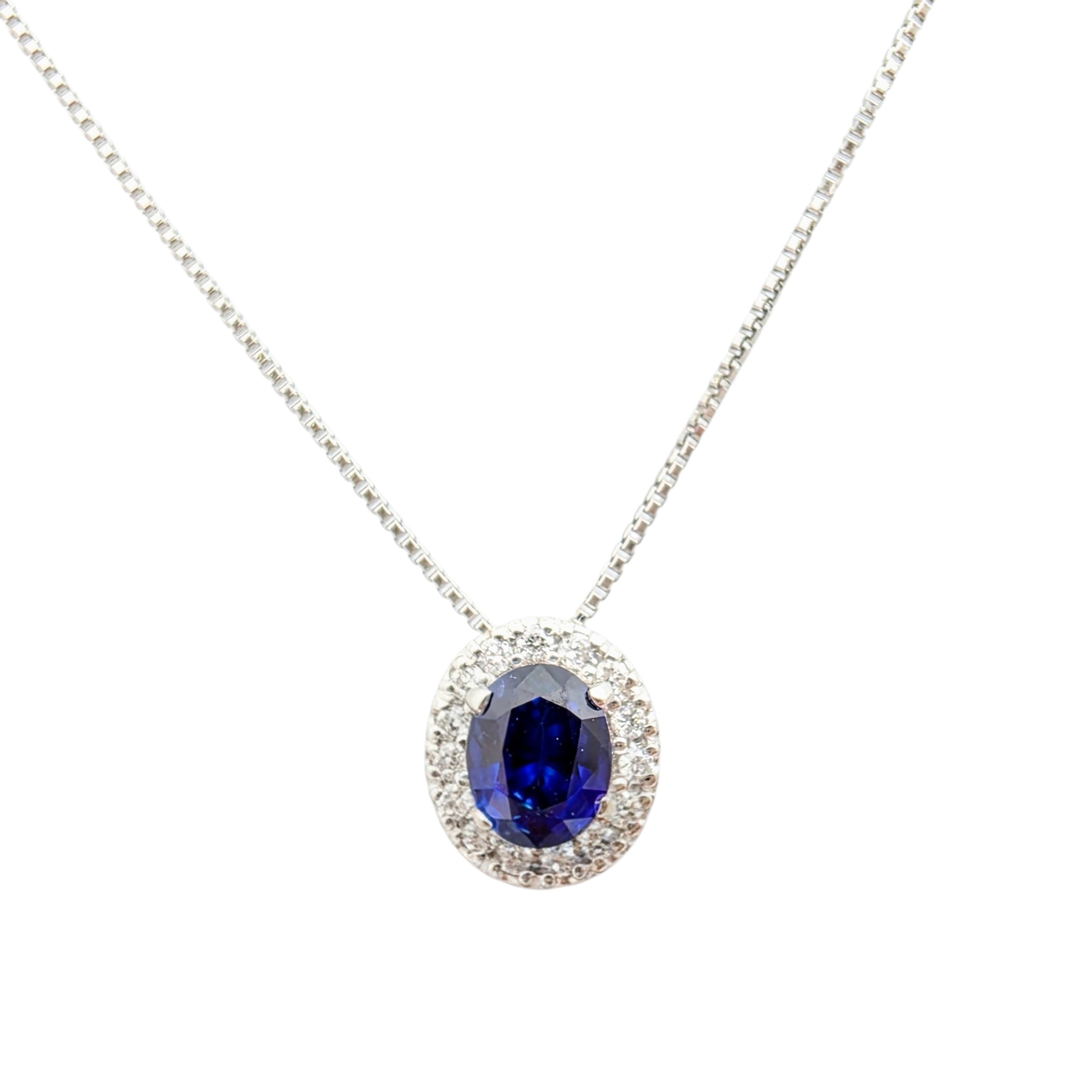 Pt950 ロイヤルブルーサファイア ペンダント<Collection|2025-2026 >