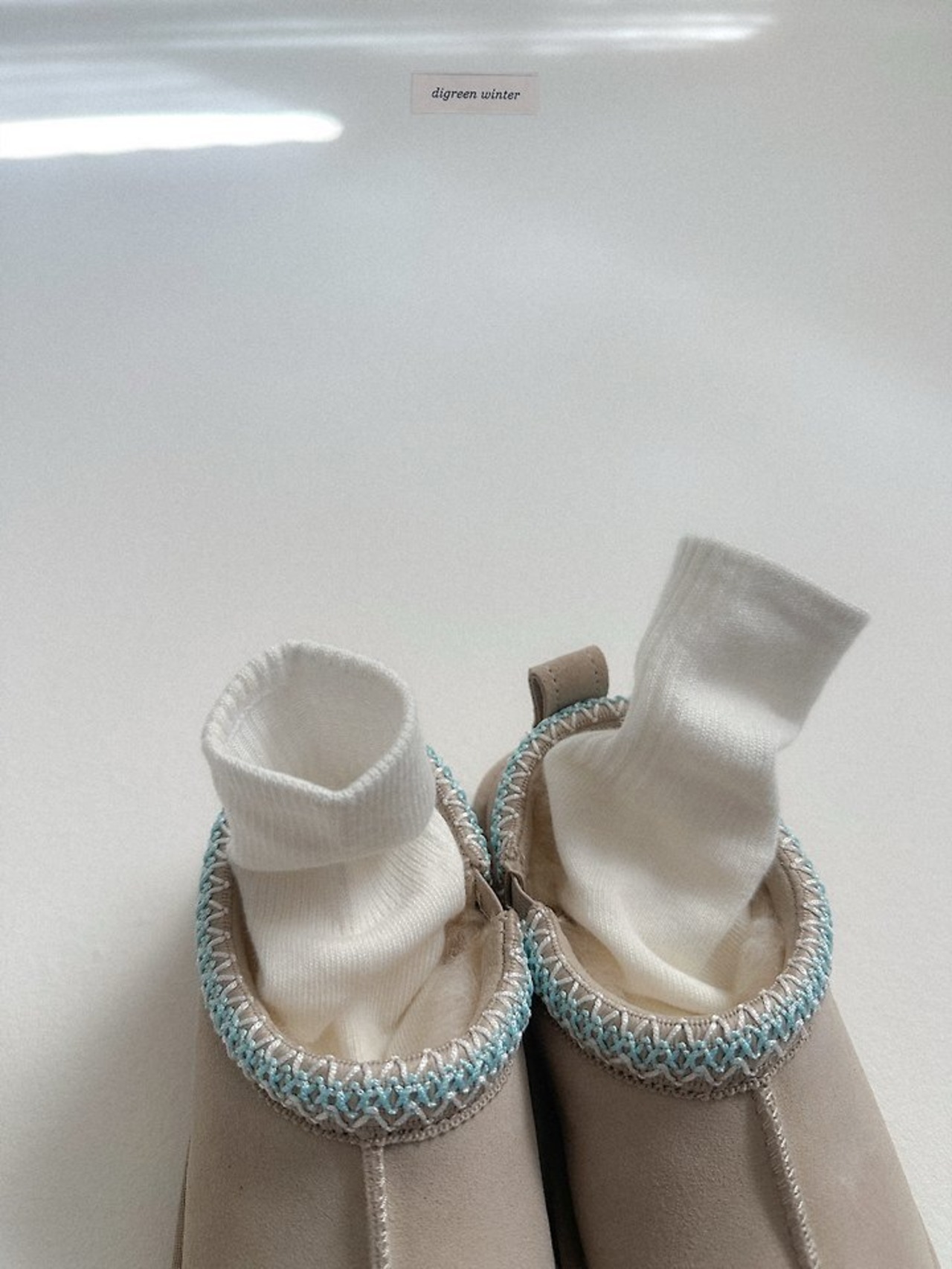 〖取寄〗韓国子供服 / 26winter / Digreen / デュアルリブソックス(クリームセット) / キッズ / 冬服 *S~XL*