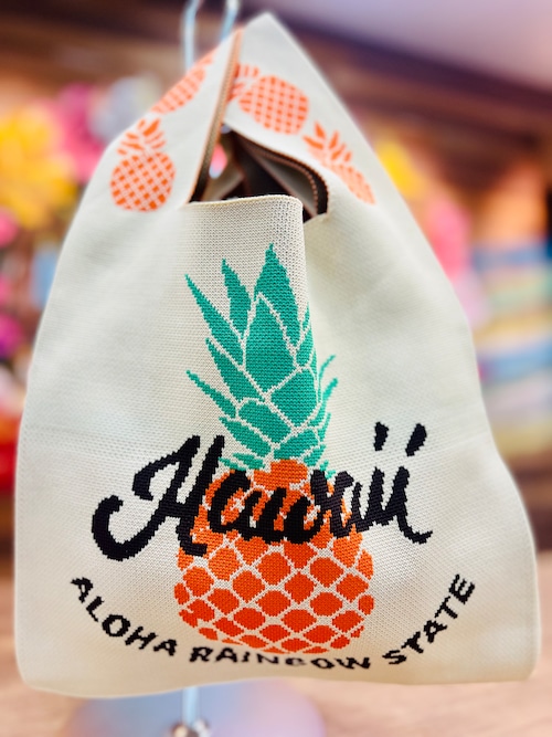 ニットミニトート（YE PINEAPPLE）