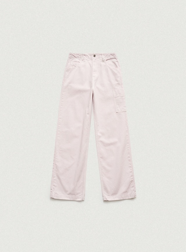[The Barnnet] Dune Cargo Pants_Light Pink 正規品 韓国ブランド 韓国通販 韓国代行 韓国ファッション ザ バーネット ザバーネット 日本 店舗