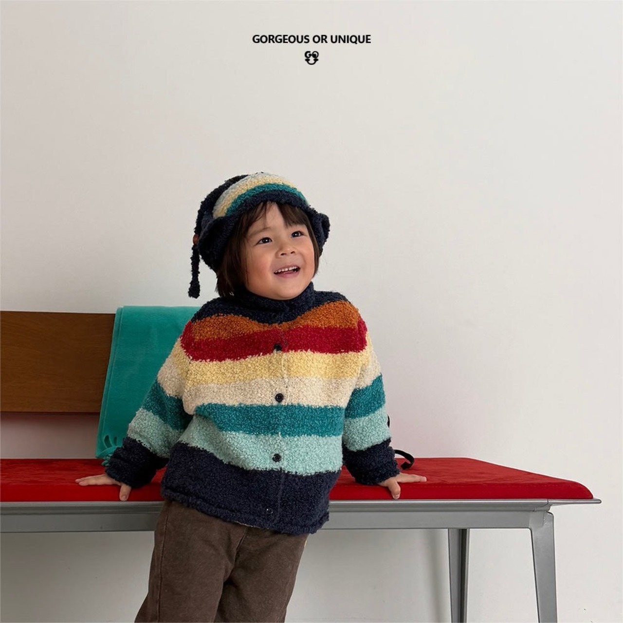 GOU［取寄］colorful cardigan 26winter
