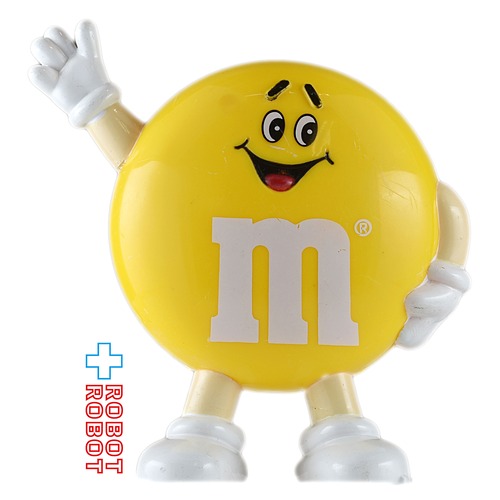 M&M's イエロー プレーン ミニディスペンサー エムアンドエムズ