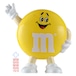 M&M's イエロー プレーン ミニディスペンサー エムアンドエムズ