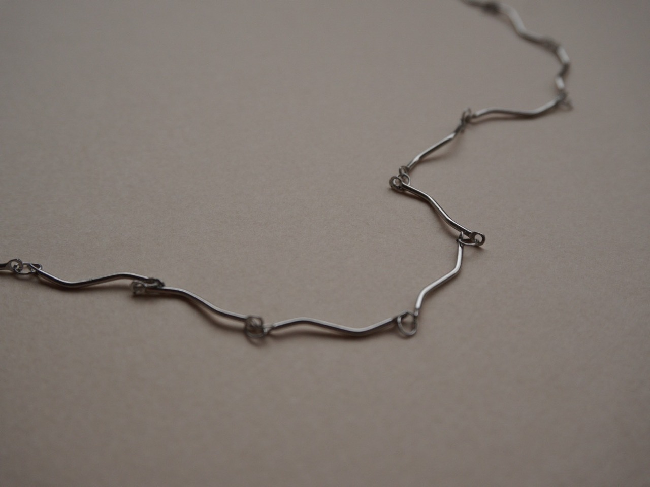 【 CORE 】design long chain necklace
