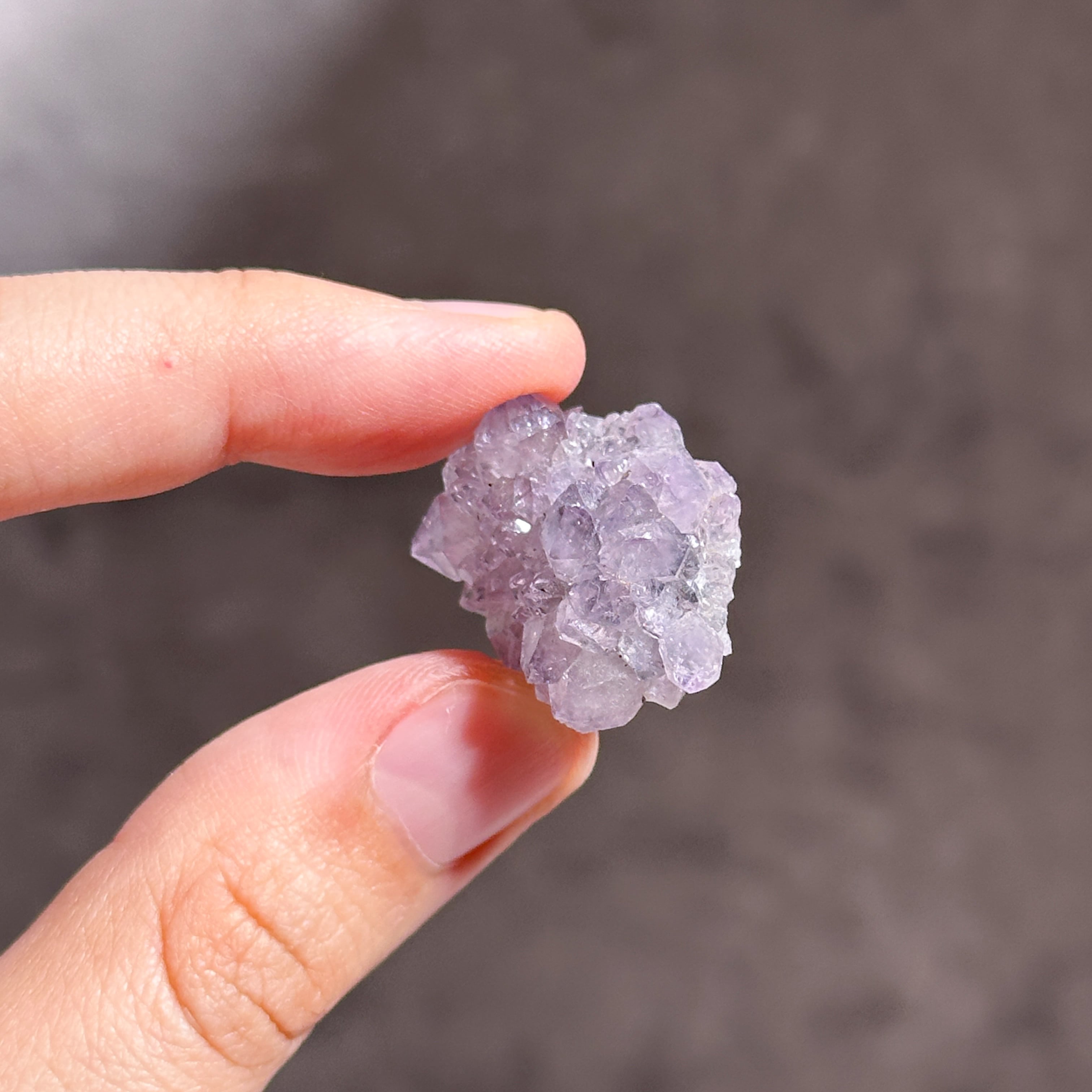 ウルグアイ産フラワーアメジスト 原石72◇ Flower Amethyst ◇天然石