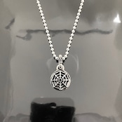 SPIDER WEB BALL CHAIN NECKLACE / スパイダーウェブ ボールチェーンネックレス