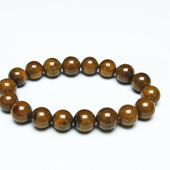 ルチルインアゲート ブレスレット 11mm アゲット 一点物 111-29849