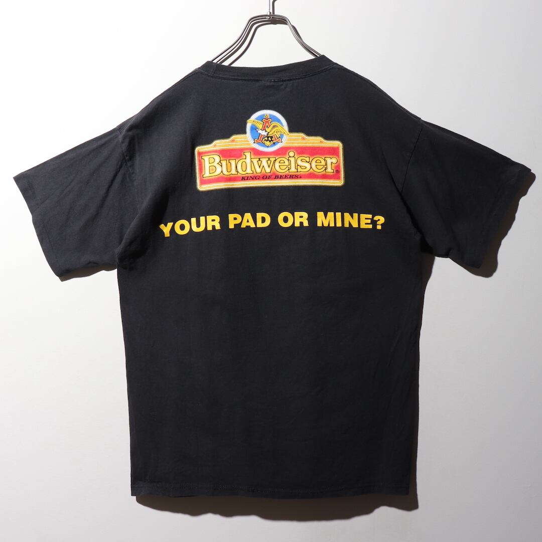 美品 L 95年 USA シングルステッチ バドワイザー カエル Tシャツ 蛙 
