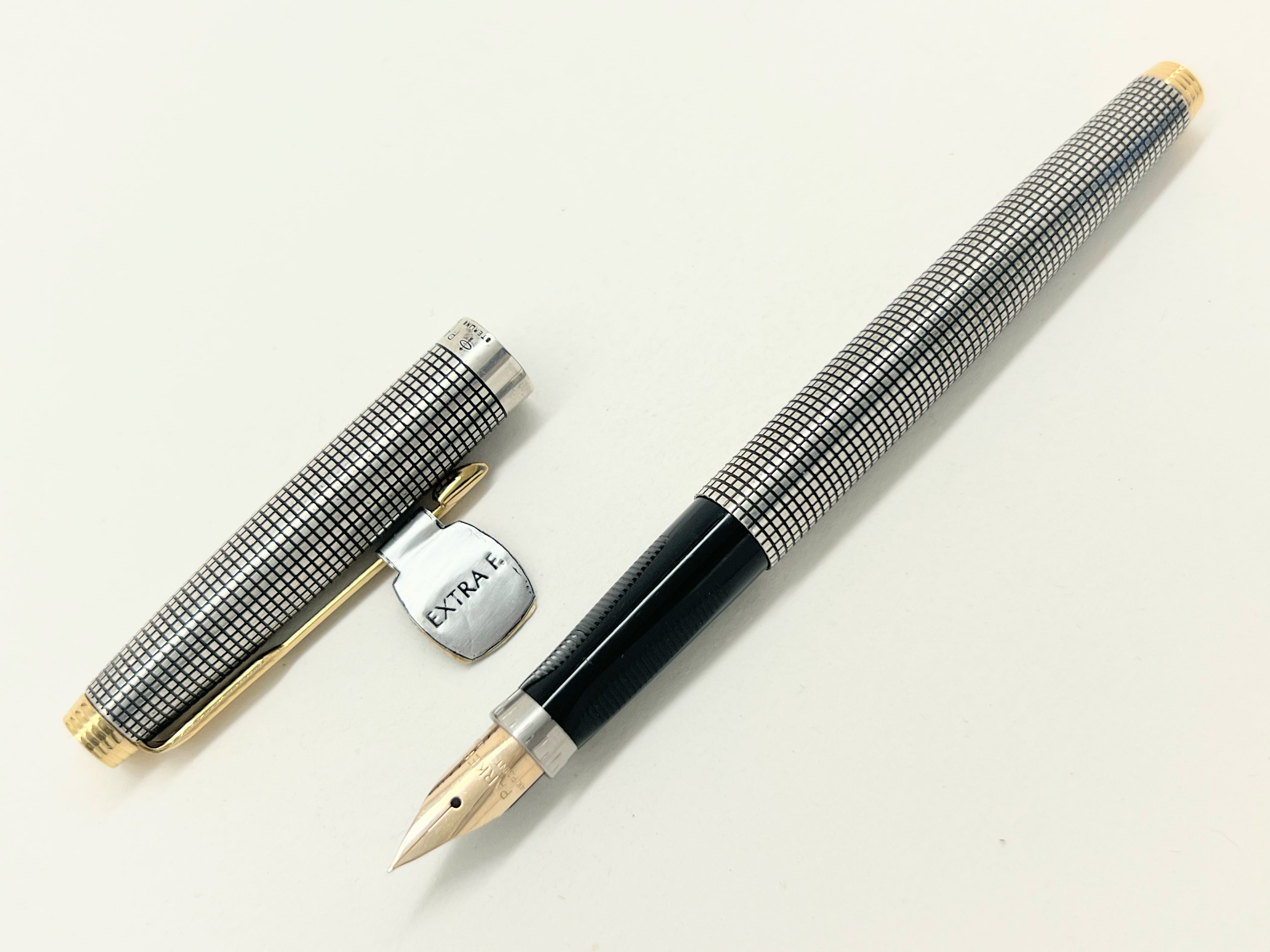 パーカー Parker USA製 スターリング 14K 万年筆 ボールペン ２本 パーカー Parker USA製 スターリング 14K 万年筆 ボールペン 2本
