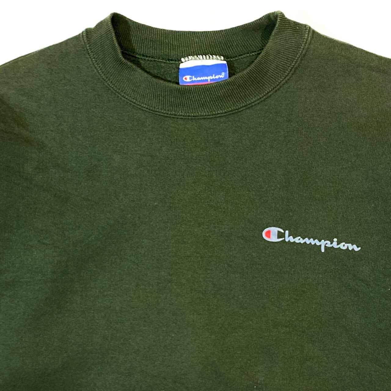 Kids チャンピオン ロゴ スウェットシャツ キッズ10 12 141 152 古着 Usa製 Champion トレーナーグリーン 緑 スウェット Al2109 Cave 古着屋 公式 古着通販サイト