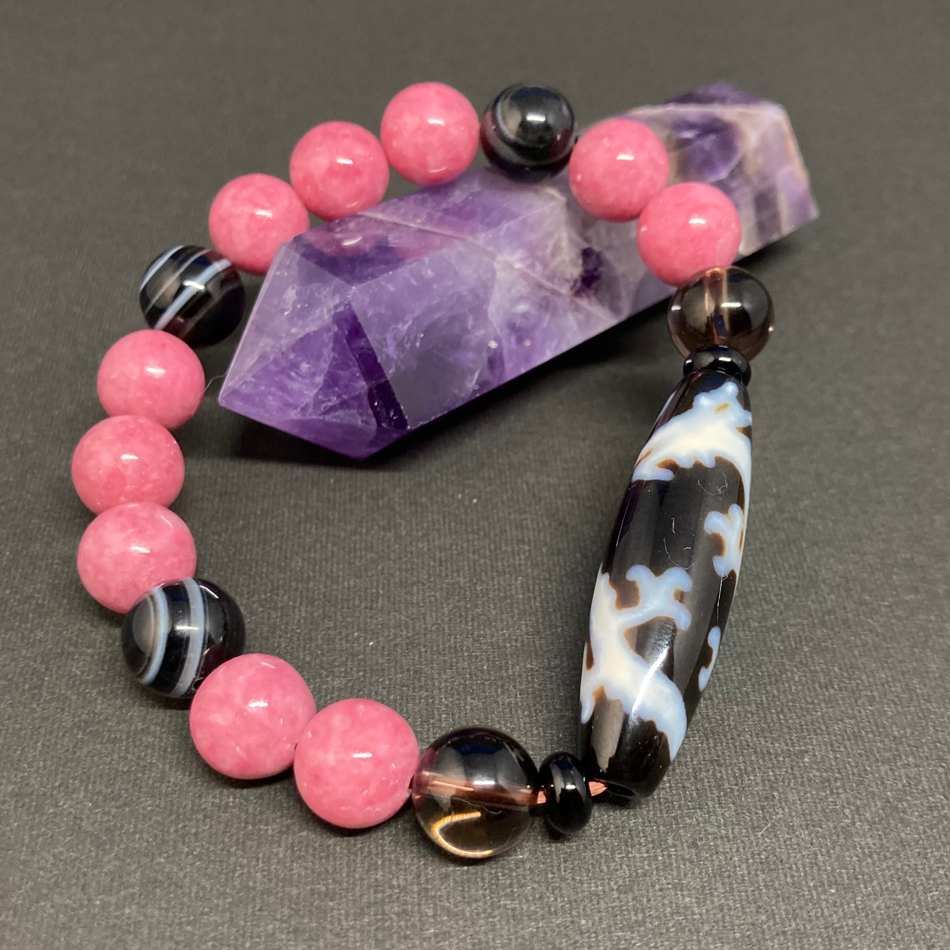 呪★観音様・天珠✨願いが叶う✨強力オルゴナイト　ブレスレット fukutomi-kiseki_20211203-02