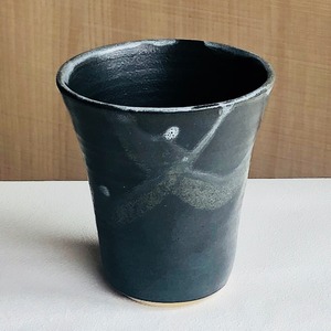 陶カップ（黒マット）4