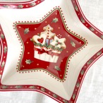 コンポティエ　小さなコンポート ビレロイ＆ボッホ　ノエル　クリスマスプレート villeroy & Boch 17otc3