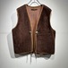 RALPH LAUREN used fur vest