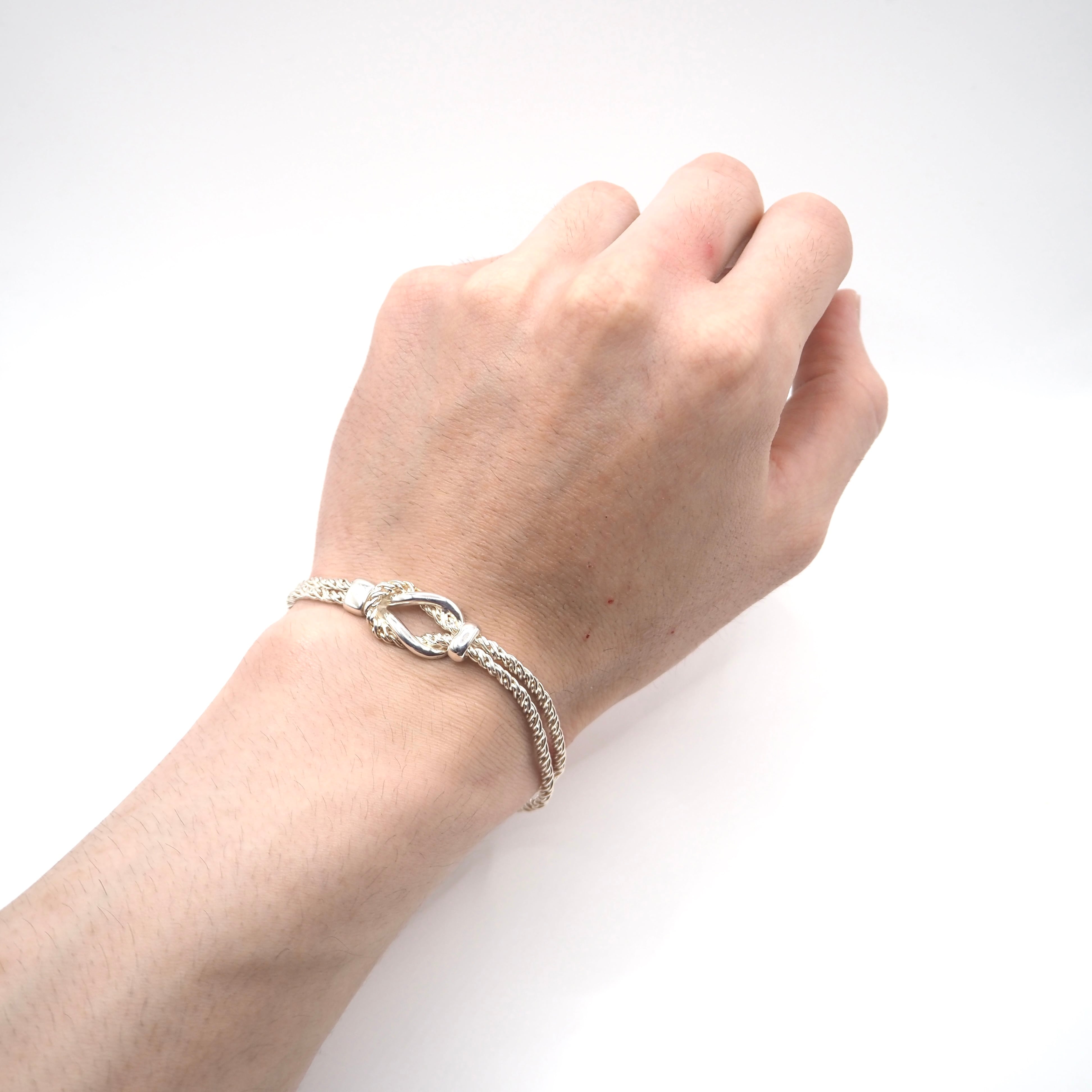 Tiffany&Co. ダブルロープ ブレスレット シルバー925 ティファニー