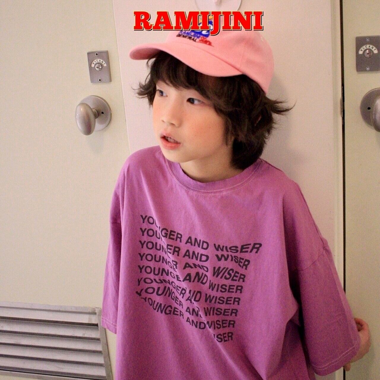 «sold out»«ジュニアサイズあり» RAMIJINI ダブルカットソー 5colors