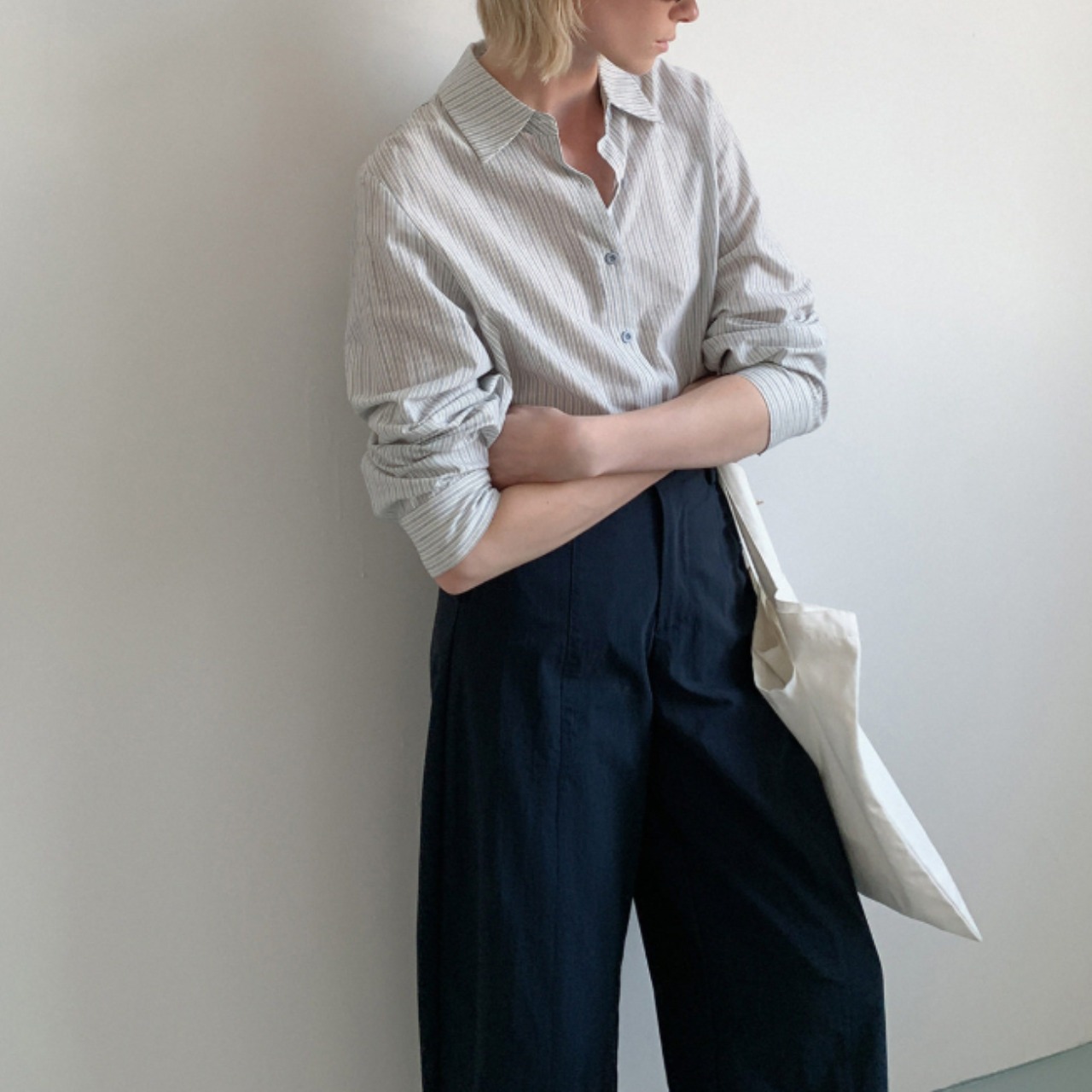 Atelier Front Seam Pants F0590