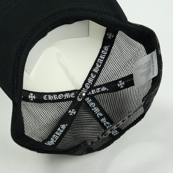Size【フリー】 CHROME HEARTS クロム・ハーツ TRUCKER CAP BLACK