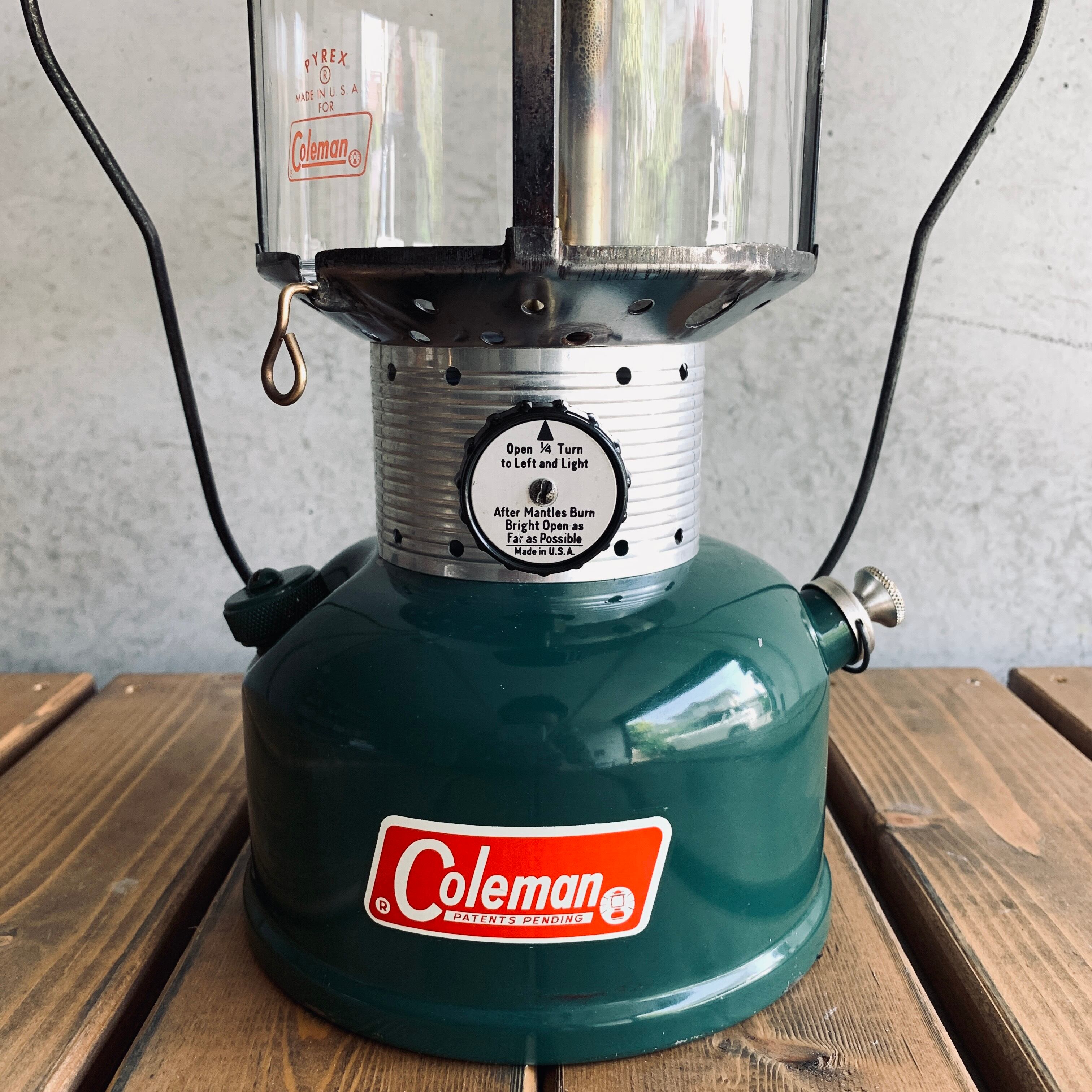 コールマン 228F 1965年9月製造 ツーマントル ランタン ビッグハット