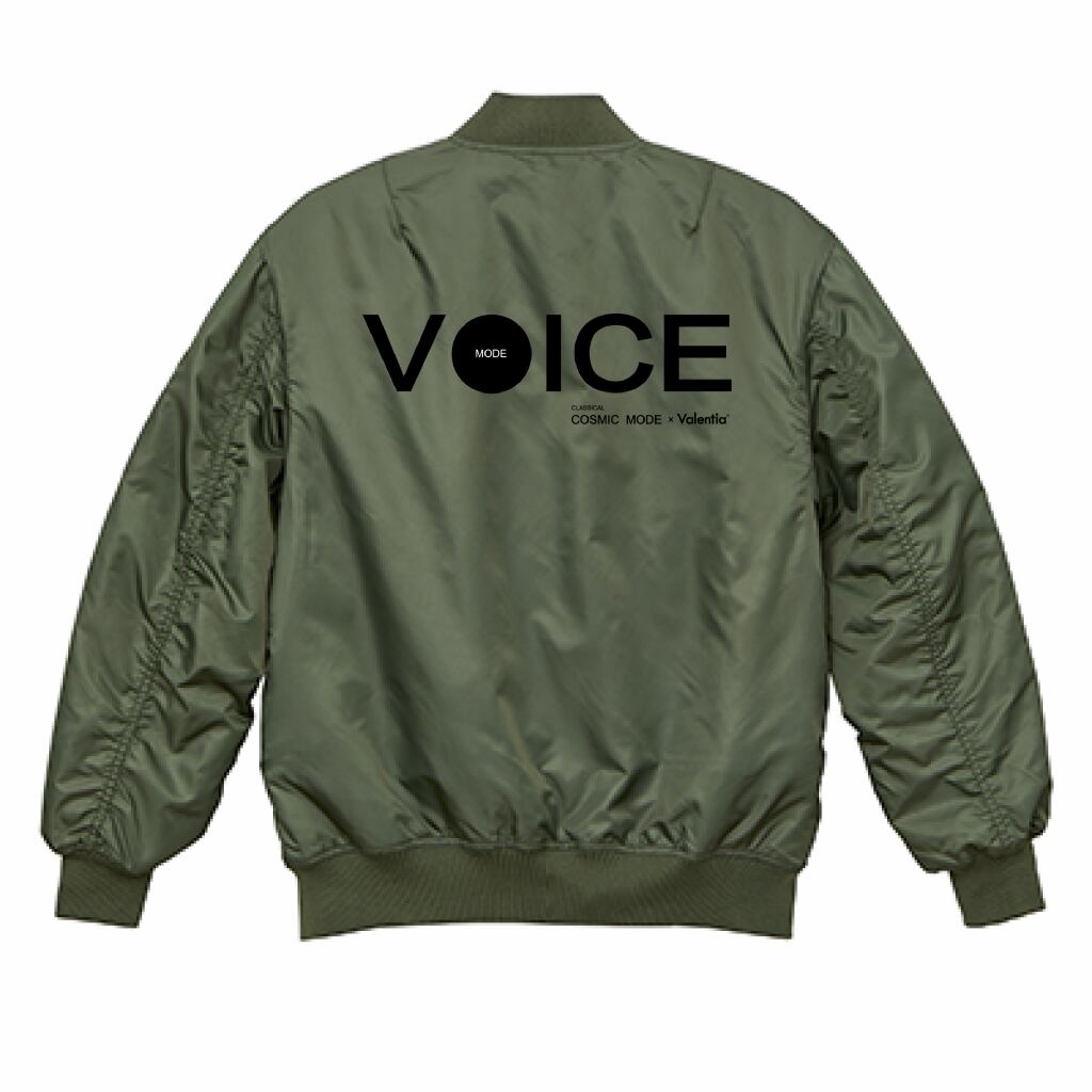 （両面印刷）United Athle タイプ MA-1 ジャケット（中綿入）