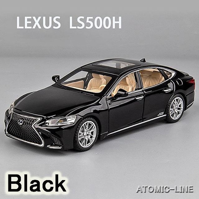 レクサス LEXUS LS500 1/32 ミニカー 全3色 ライト点灯 エンジンサウンド 模型 合金モデル