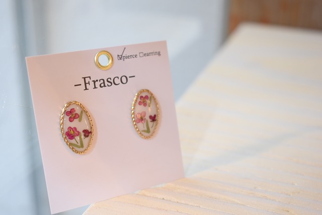 【期間限定】Frasco/かわいいお花のピアス