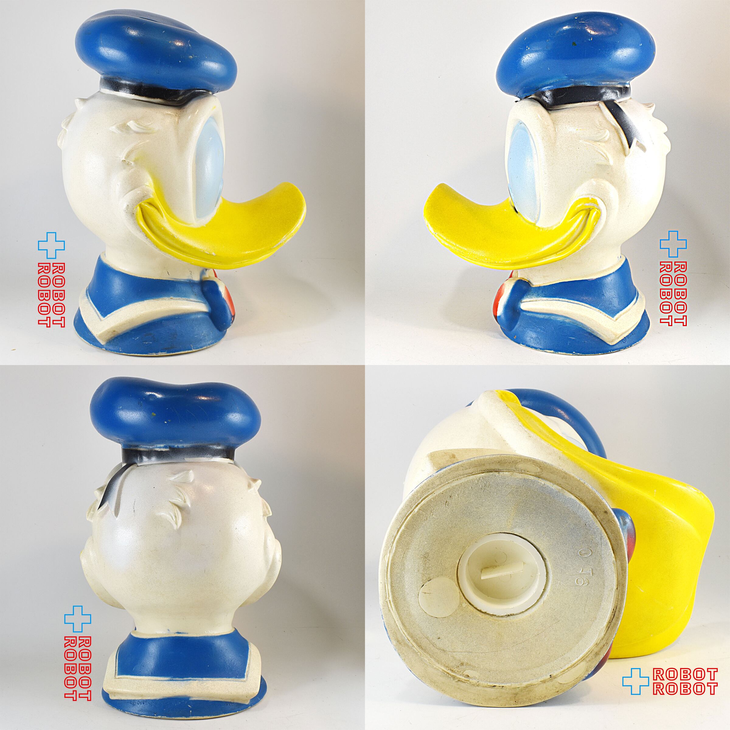 プレイパル ディズニー ドナルドダック ヘッド ソフビ貯金箱 | ROBOTROBOT
