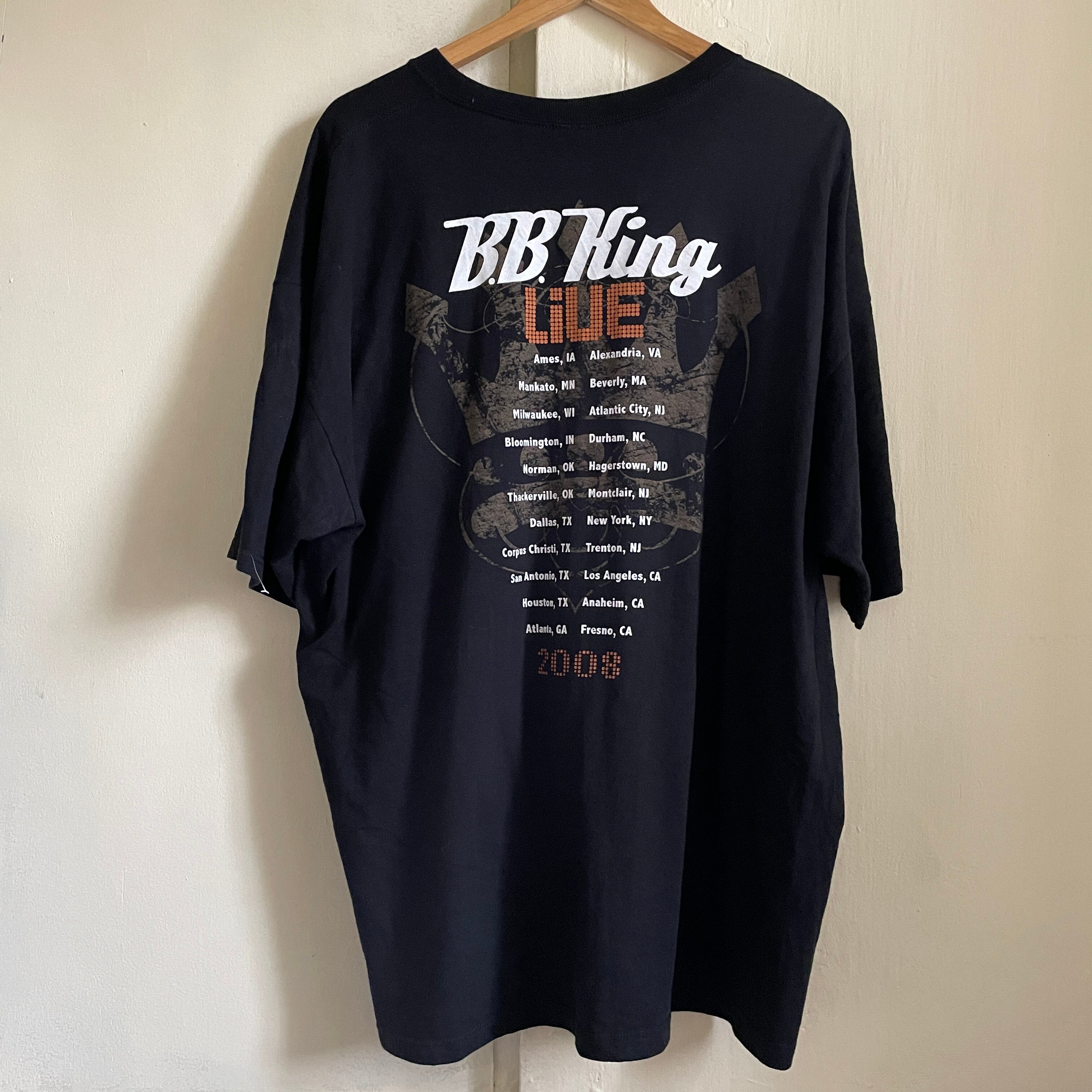 BB KING BBキング2008年Tシャツ XLサイズアンビル