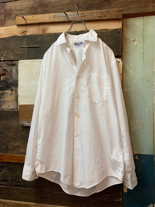 60's pima cotton regular collar shirt