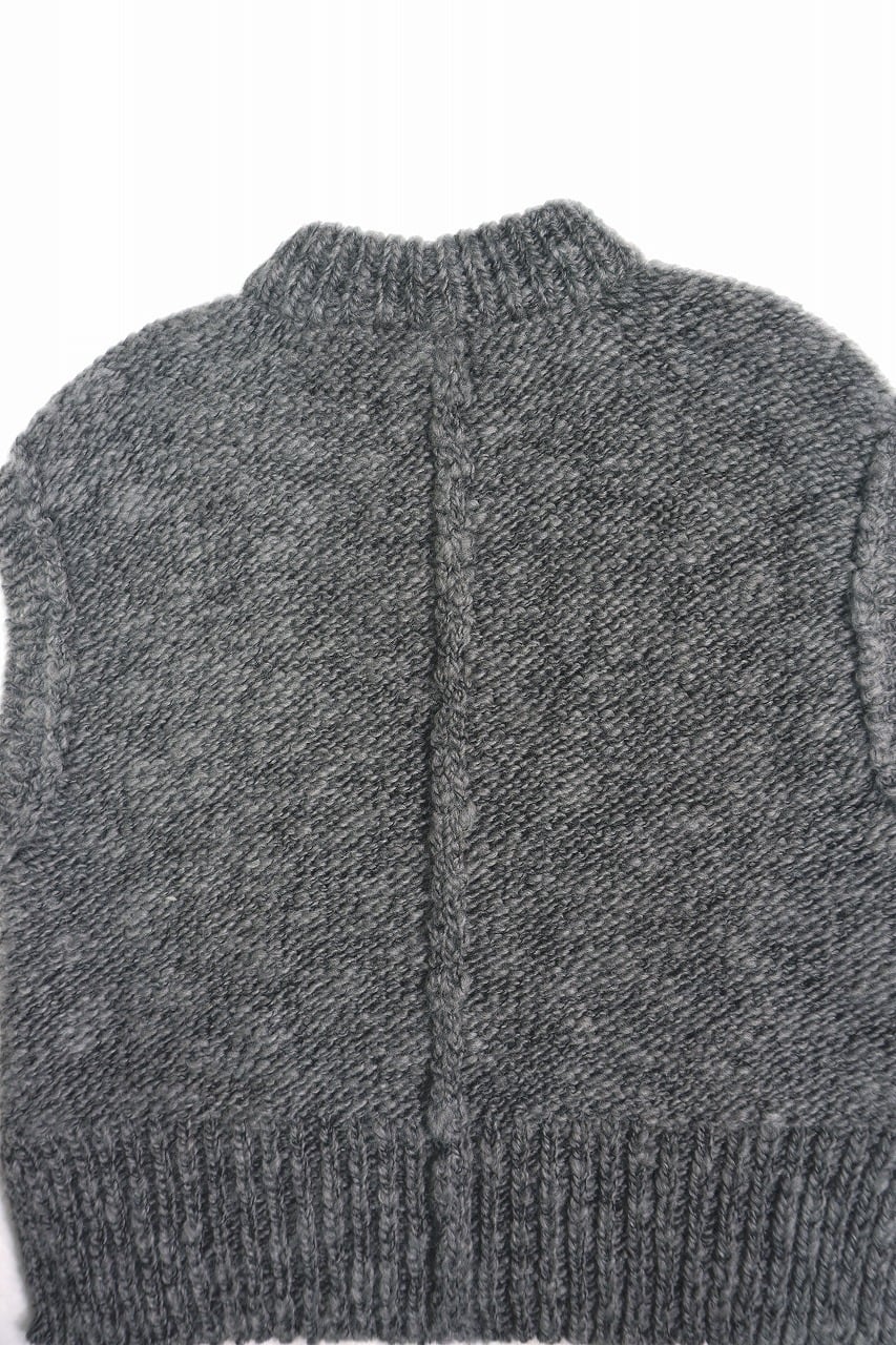 Hand Framed Chunky Mock Vest