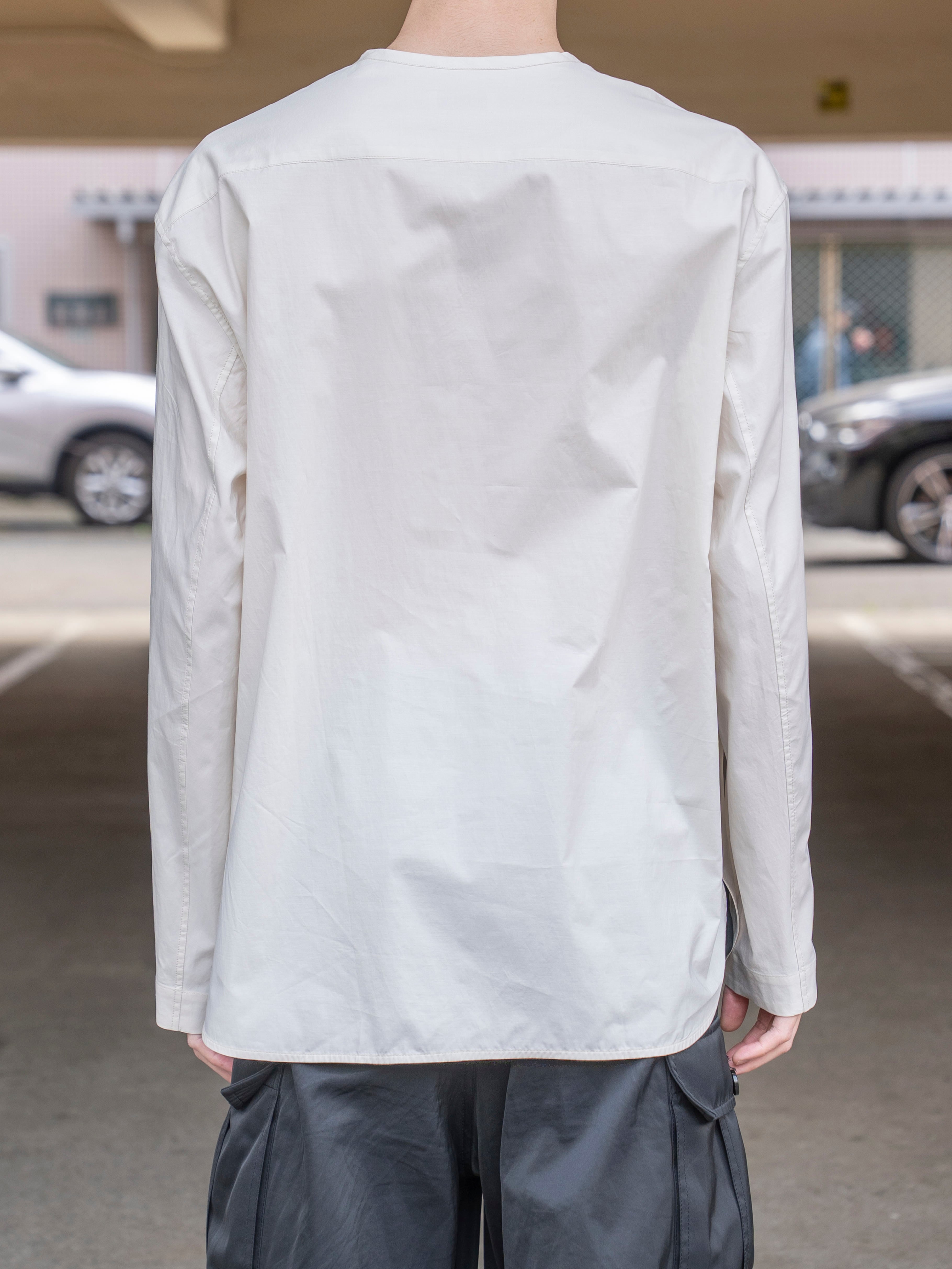 LEMAIRE VAREUSE TOP LIGHT CREAM OT0013 LF1500 | BEST PACKING STORE