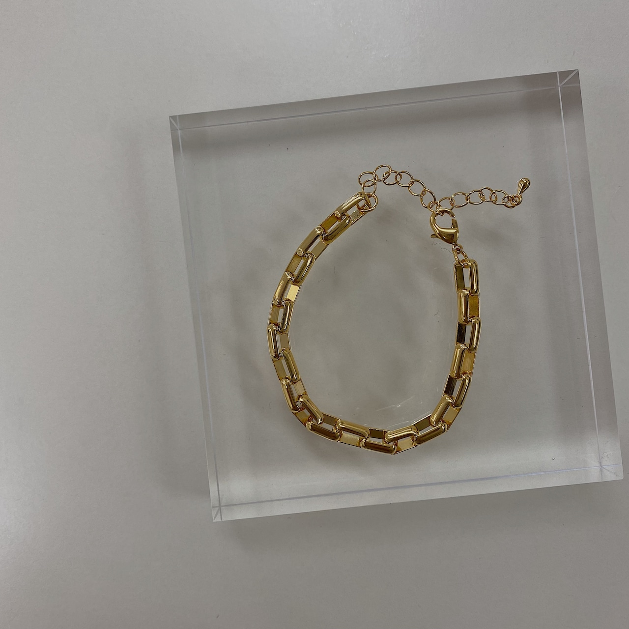 square chain connection bracelet