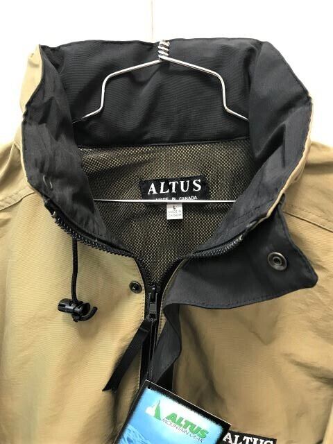 ALTUS mountain gear ナイロンジップアップジャケット