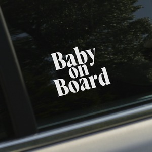 on board Stickers Type A