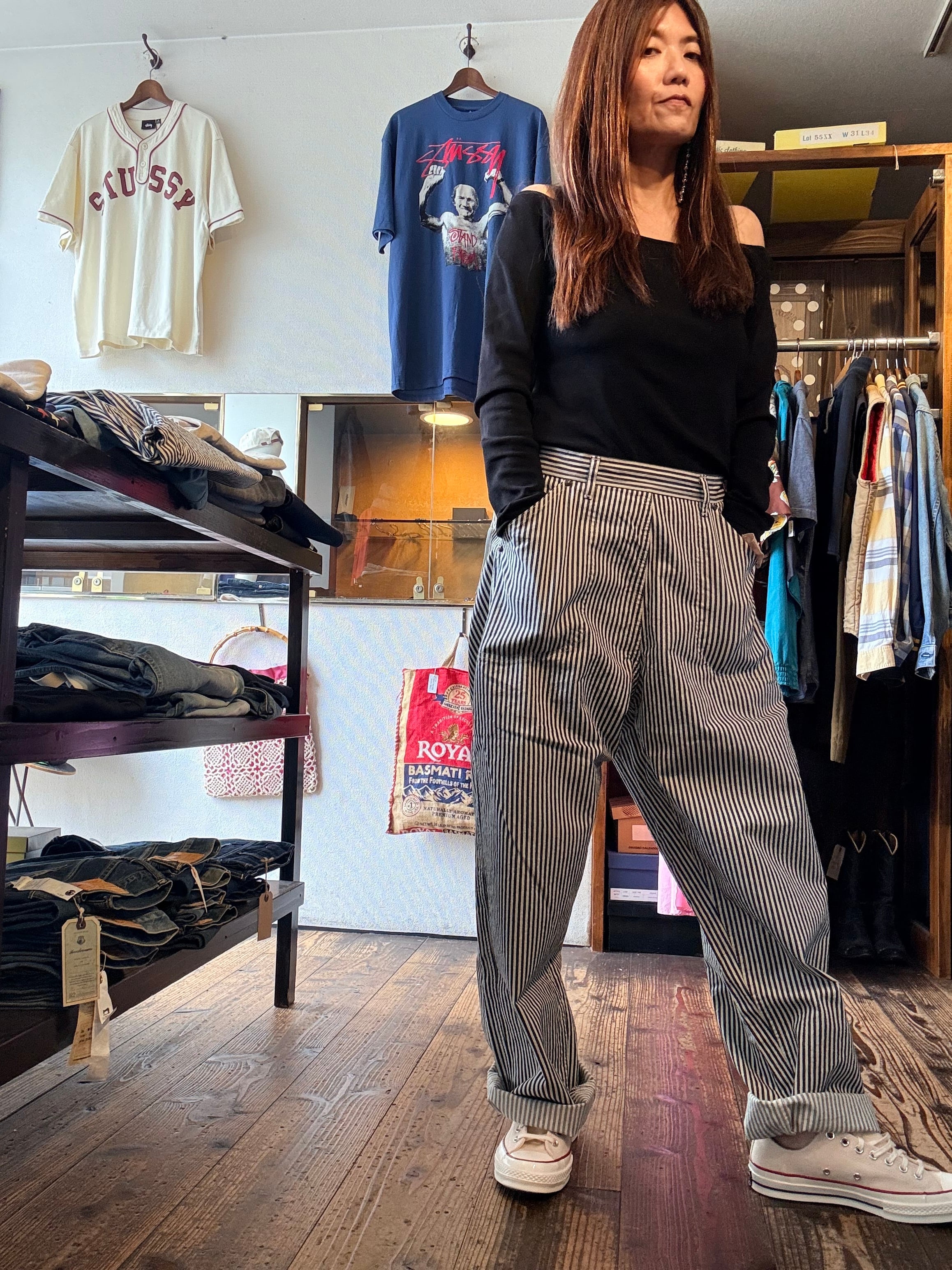 BAL(バル) 【MULTI RAYON LS SHIRT】マルチレーヨンシャツ 柄シャツ