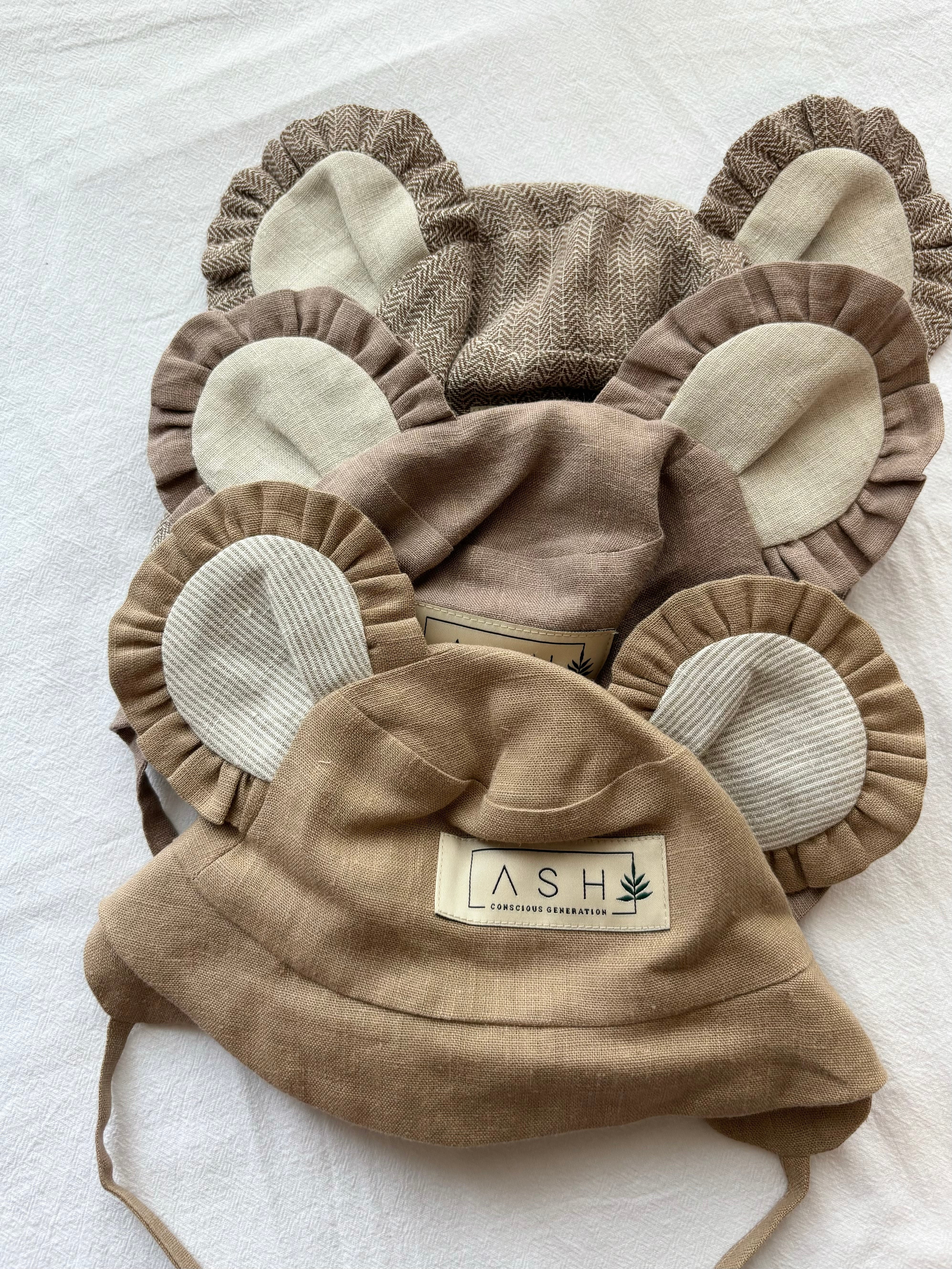 ASH Generation / koala hat - lavender | monchou (モンシュー) baby 