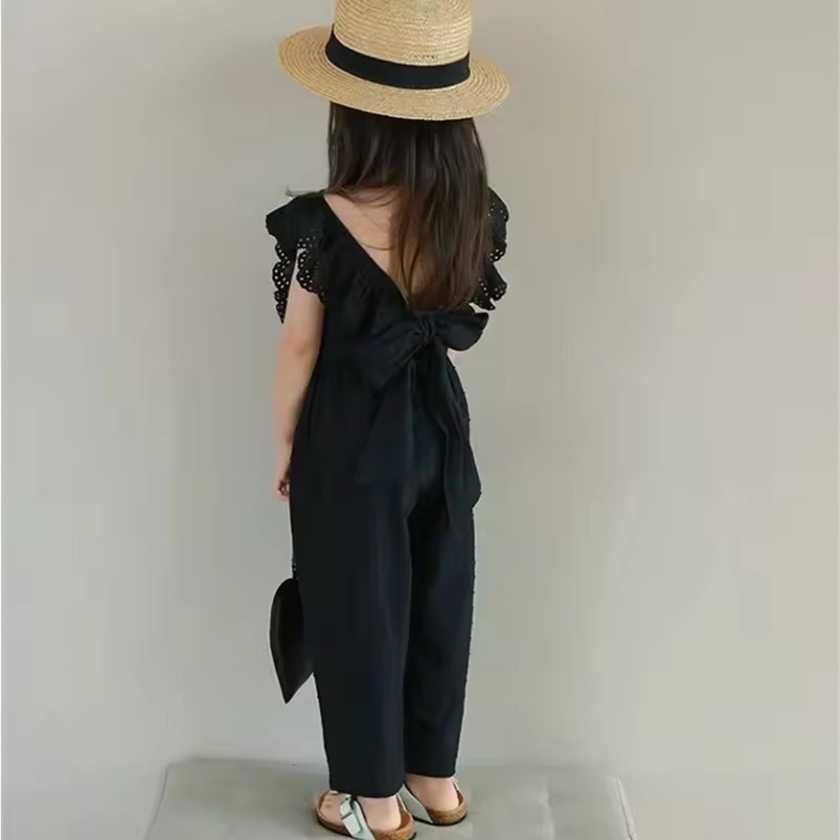 ☆送料無料☆ 女の子 レースセットアップ 100cm〜150cm 春 夏 韓国子供 