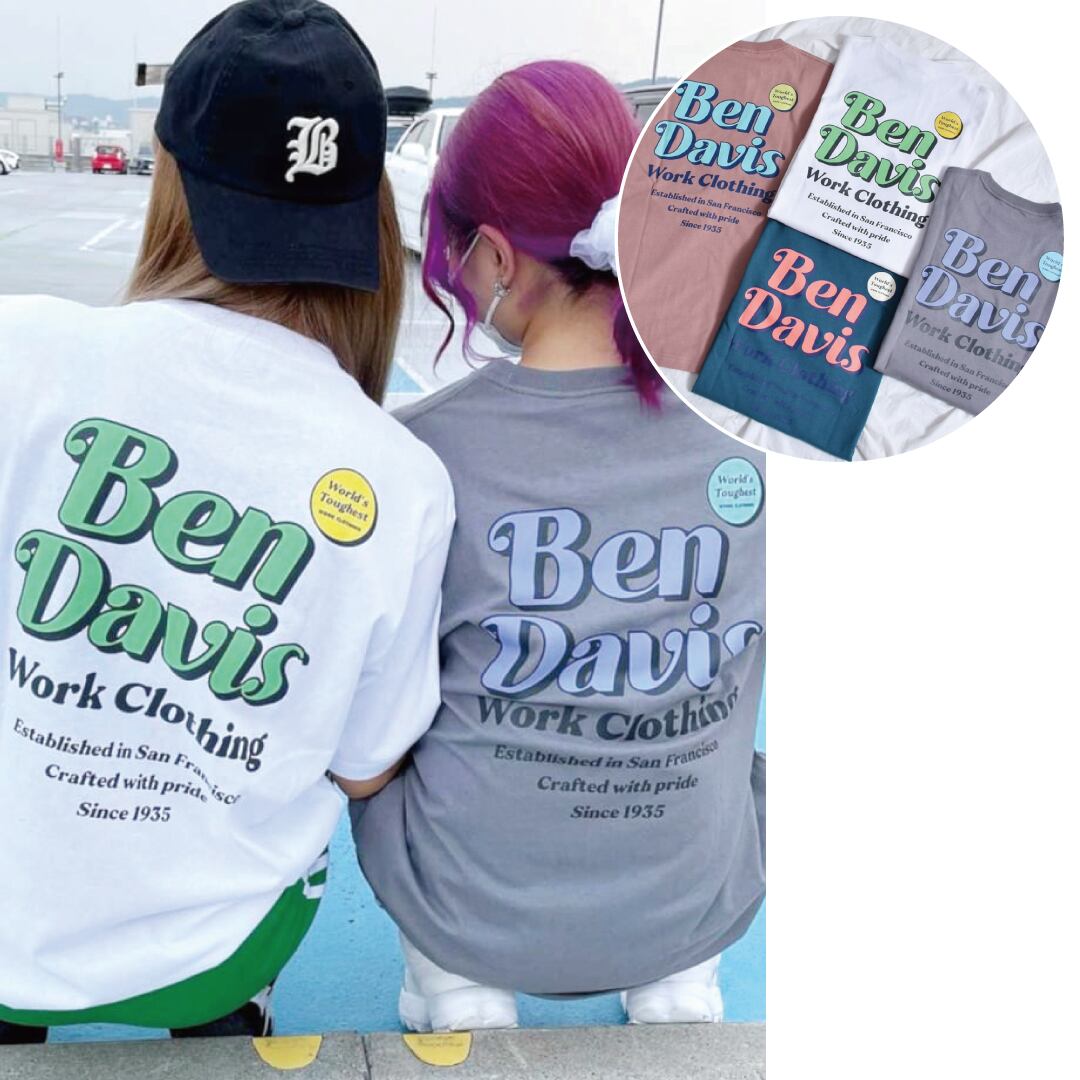 【50%OFF】BEN DAVIS CRAFTSMANSHIP Tシャツ