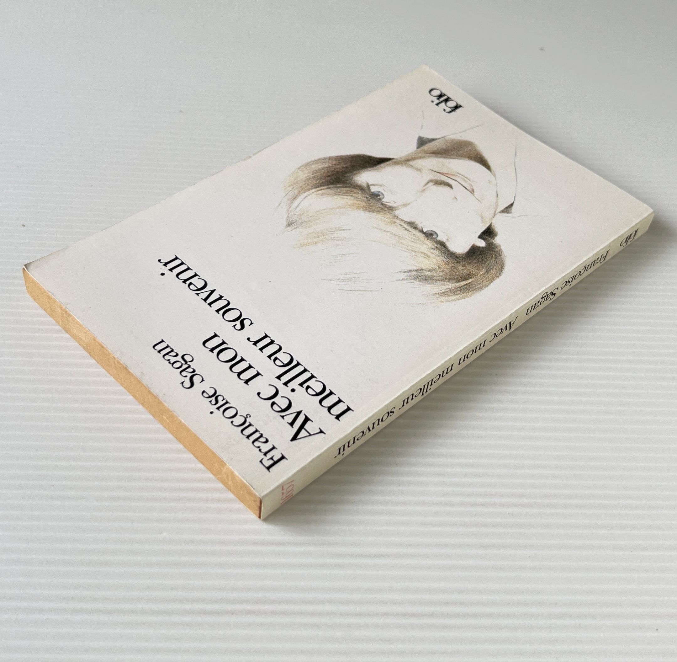 Avec mon meilleur souvenir <Collection Folio> 私自身のための優しい回想 / Françoise Sagan フランソワーズ・サガン / Gallimard