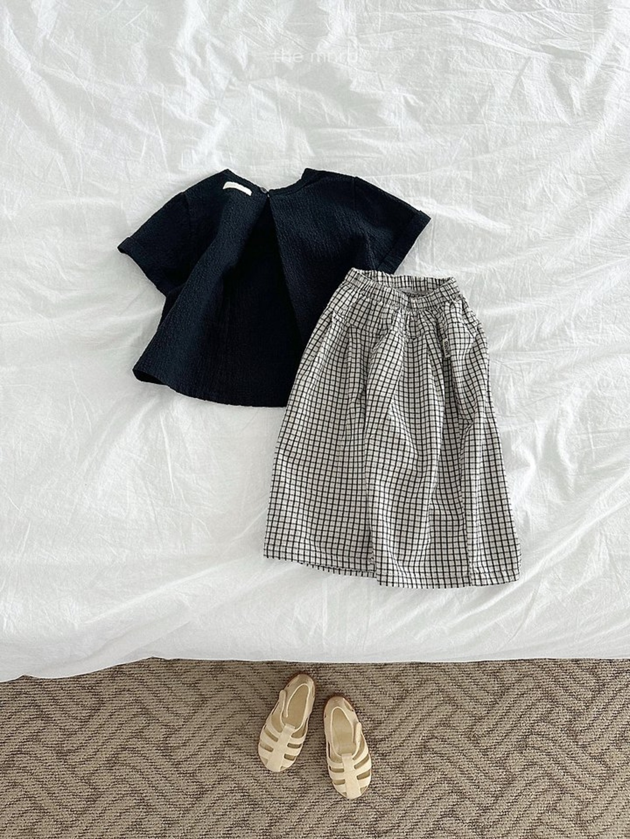 [the mnrb] Double pintuck pants / [미니로브] 더블핀턱팬츠